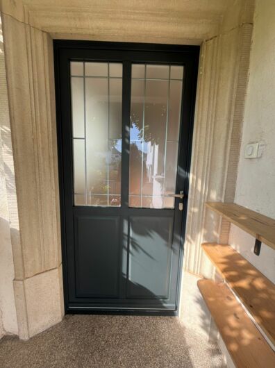 Porte d'entrée Aluminium