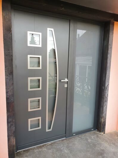 Porte d'entrée Aluminium