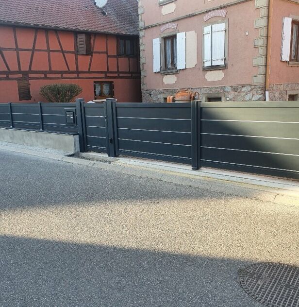 Portail Battant Aluminium