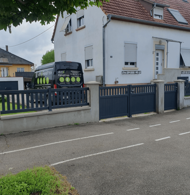Portail Battant et Portillon Aluminium